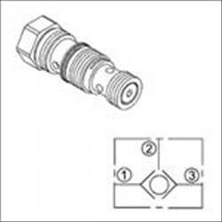 Cartridge Shuttle Valves-Wwls Series Kartusche Wechselventile - Wwls Serie Winman Wwls  Serisi Cartridge Shuttle Valves 